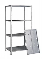 Стеллаж металлический ТС120 (1800х1200х600)/3 перф.