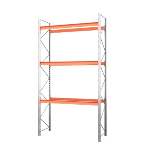 Стеллаж паллетный 4500x1800x1100/3 (2700 кг. на ярус)